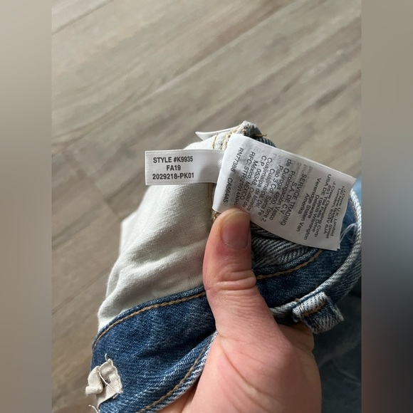 Madewell Women’s The Momjean in Melva Wash - Size 26 - Picture 5 of 12